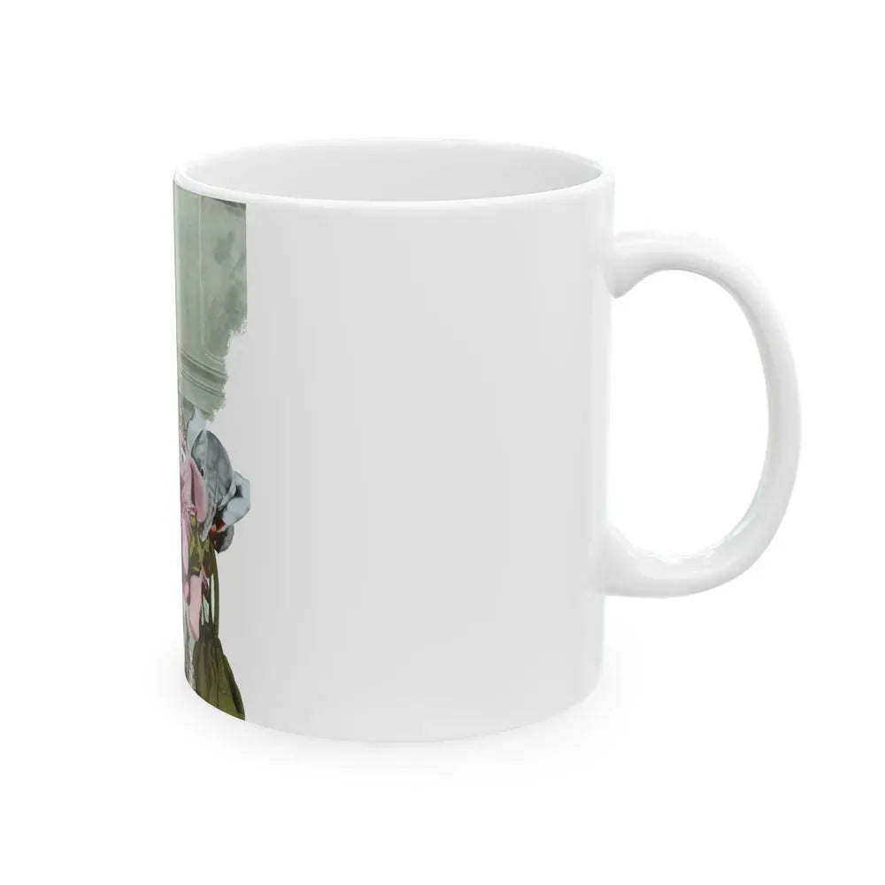 Funny That Way, Woman's Home Companion, January 1948 - White Coffee Mug - Go Mug Yourself
