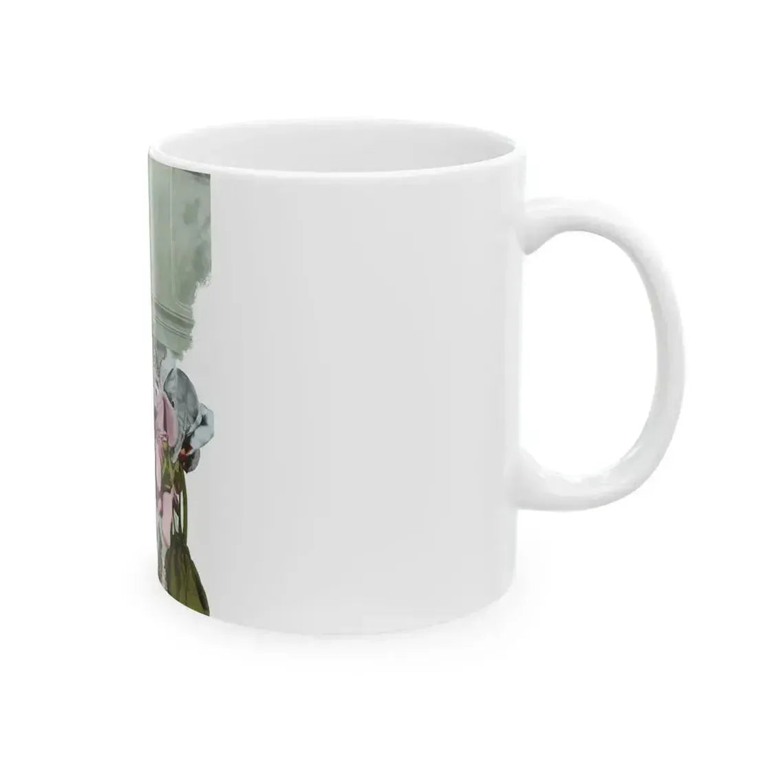 Funny That Way, Woman's Home Companion, January 1948 - White Coffee Mug - Go Mug Yourself