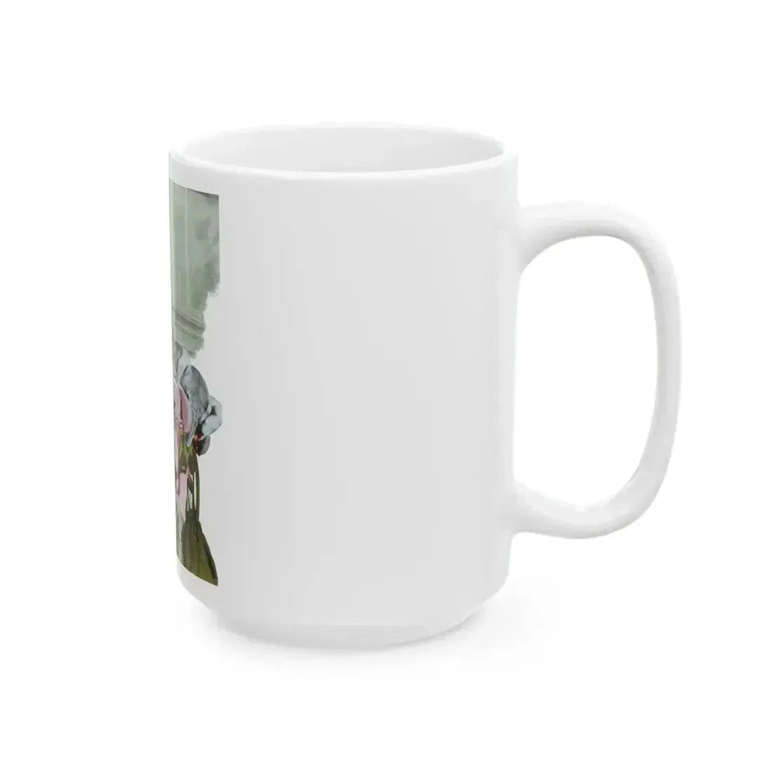 Funny That Way, Woman's Home Companion, January 1948 - White Coffee Mug - Go Mug Yourself