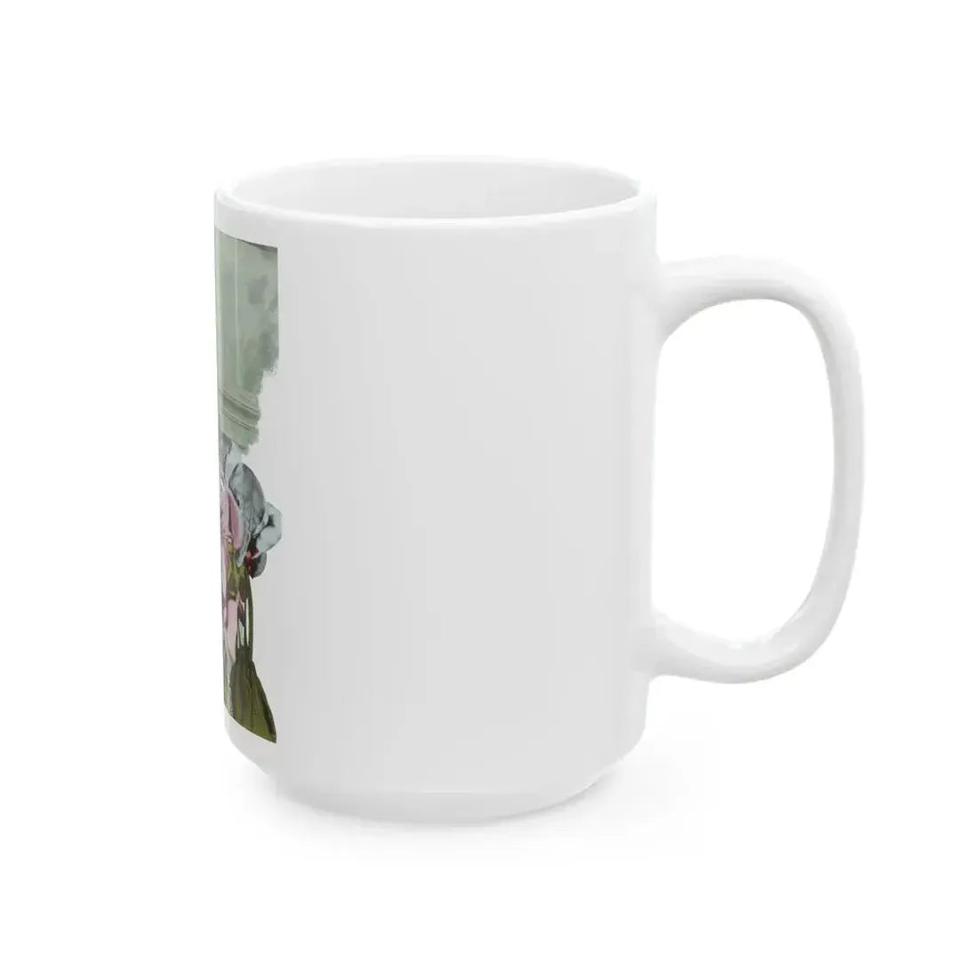 Funny That Way, Woman's Home Companion, January 1948 - White Coffee Mug - Go Mug Yourself