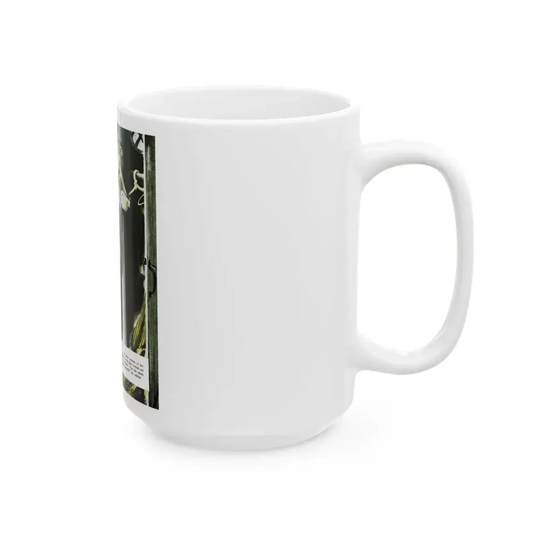 Furnished Room, Redbook, December 1946 - White Coffee Mug - Go Mug Yourself