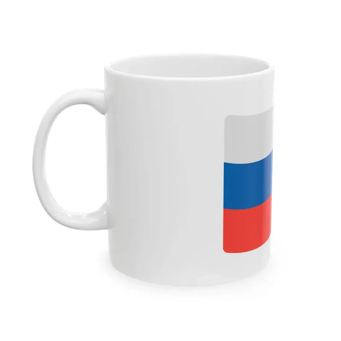 Fxemoji u1F1F7 1F1FA (Russia) White Coffee Mug - Go Mug Yourself