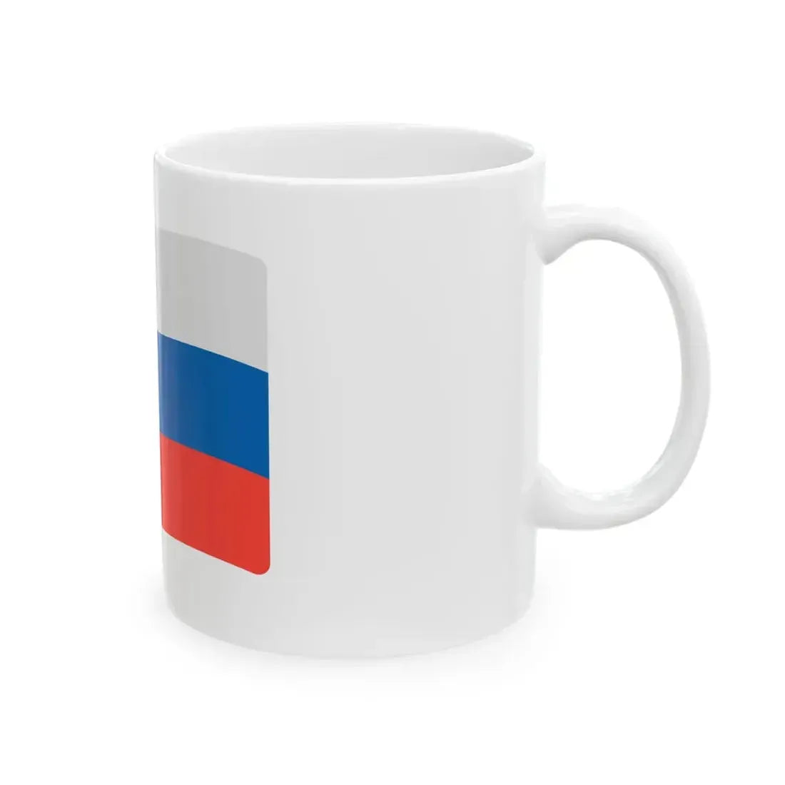Fxemoji u1F1F7 1F1FA (Russia) White Coffee Mug - Go Mug Yourself