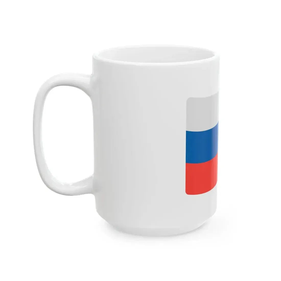 Fxemoji u1F1F7 1F1FA (Russia) White Coffee Mug - Go Mug Yourself