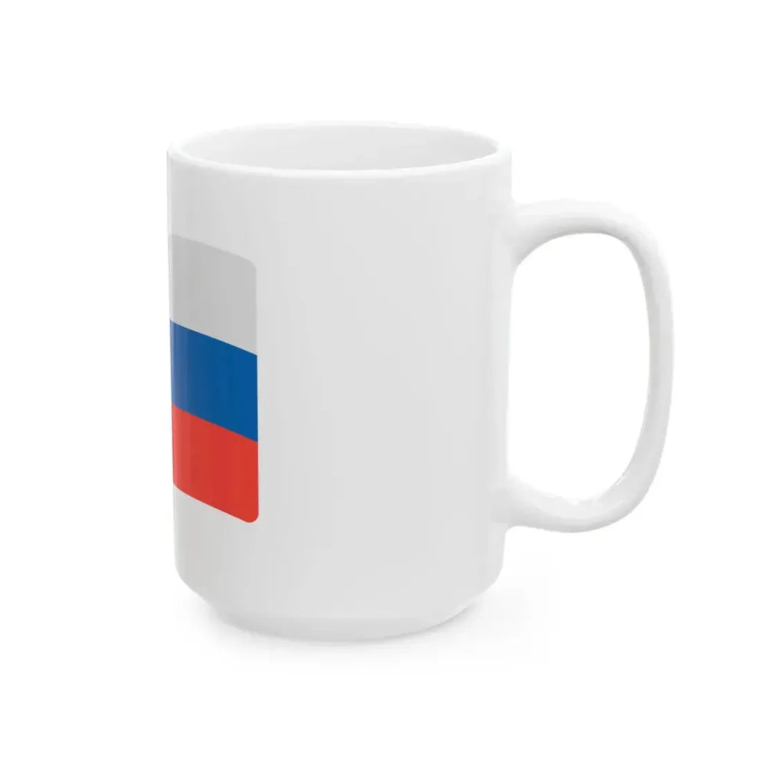 Fxemoji u1F1F7 1F1FA (Russia) White Coffee Mug - Go Mug Yourself