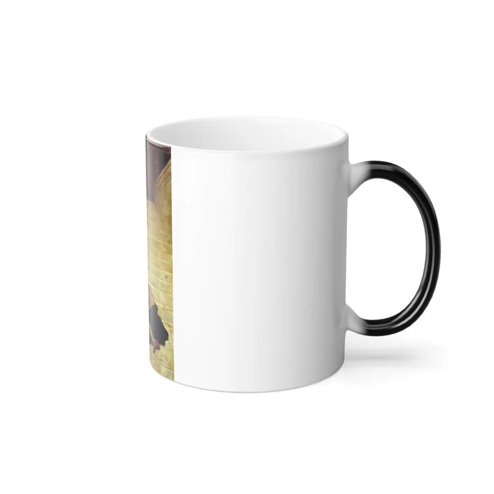 Fyodor Bronnikov (1827-1902) Parable of Lazarus - Color Changing Mug 11oz - Go Mug Yourself