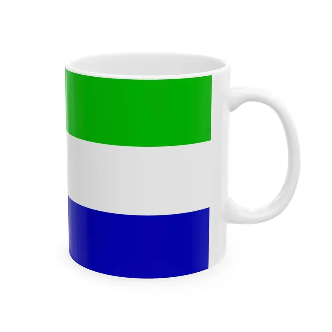 Galapagos Flag (Ecuador) White Coffee Mug - Go Mug Yourself
