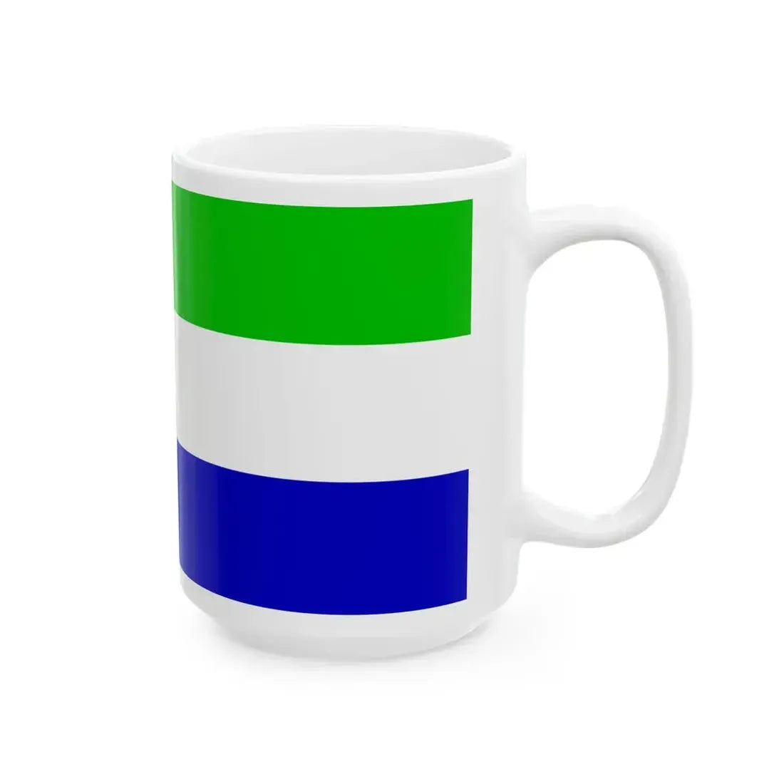 Galapagos Flag (Ecuador) White Coffee Mug - Go Mug Yourself