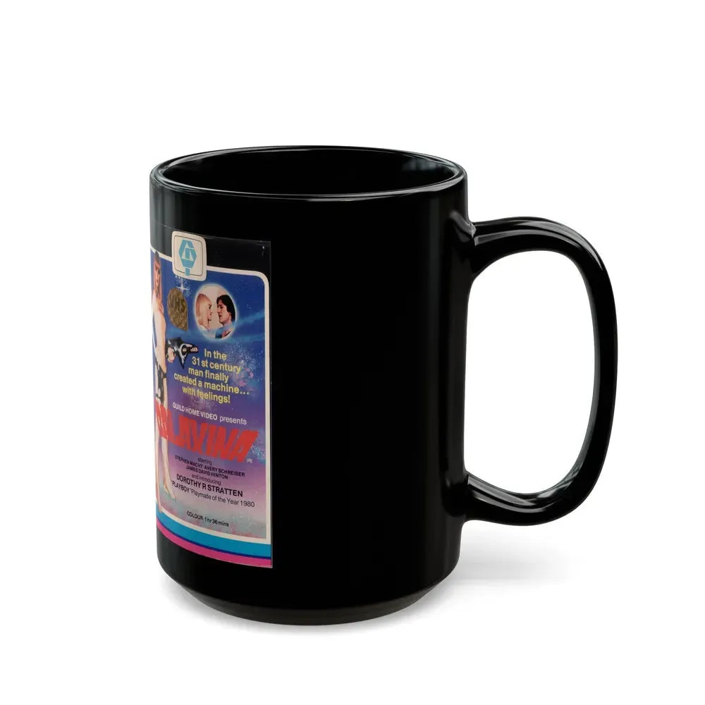 GALAXINA MANSON INTERNATIONAL (VHS COVER) - Black Coffee Mug - Go Mug Yourself