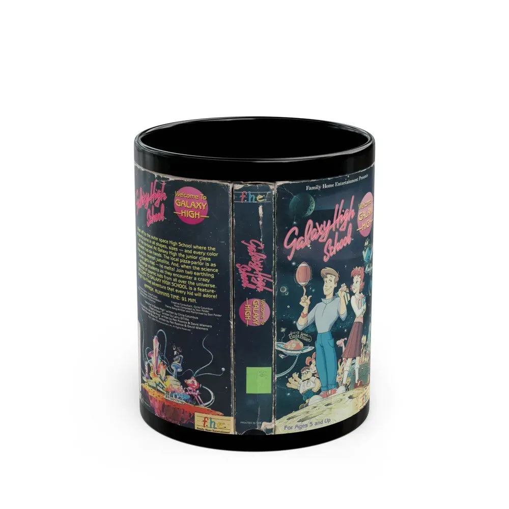 GALAXY HIGH WELCOME TO GALAXY HIGH (VHS COVER) - Black Coffee Mug 11oz - Go Mug Yourself