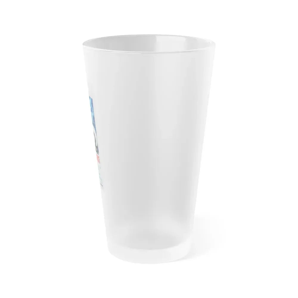 GALAXY HORROR 1969 Movie Poster - Frosted Pint Glass 16oz - Go Mug Yourself