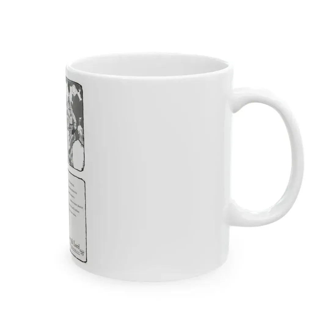 Galey & Lord, 1956 (Top) and 1959 (Bottom) - White Coffee Mug - Go Mug Yourself