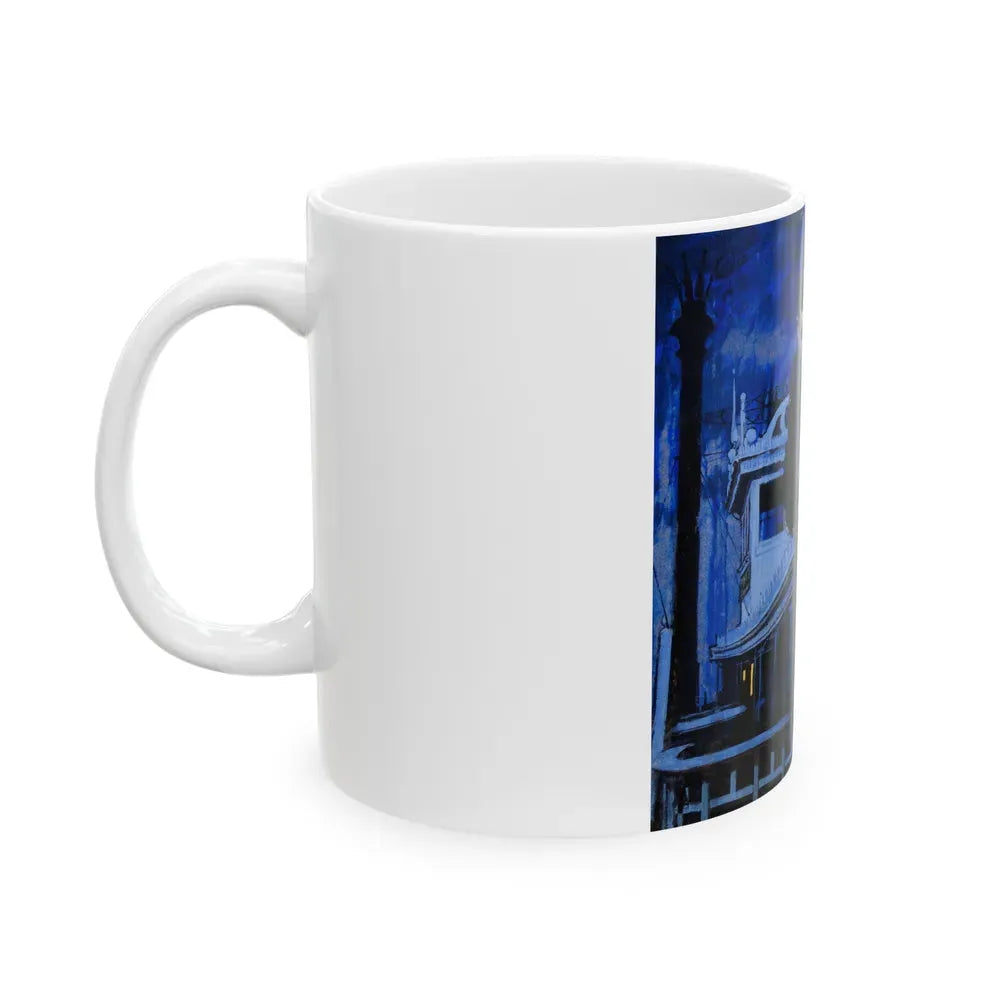 Gambler's Girl, The Saturday Evening Post, March 26, 1960 - White Coffee Mug - Go Mug Yourself