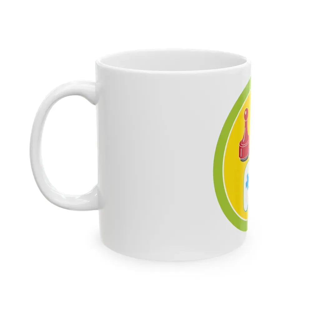 Game Design (Boy Scout Merit Badge) White Coffee Mug - Go Mug Yourself