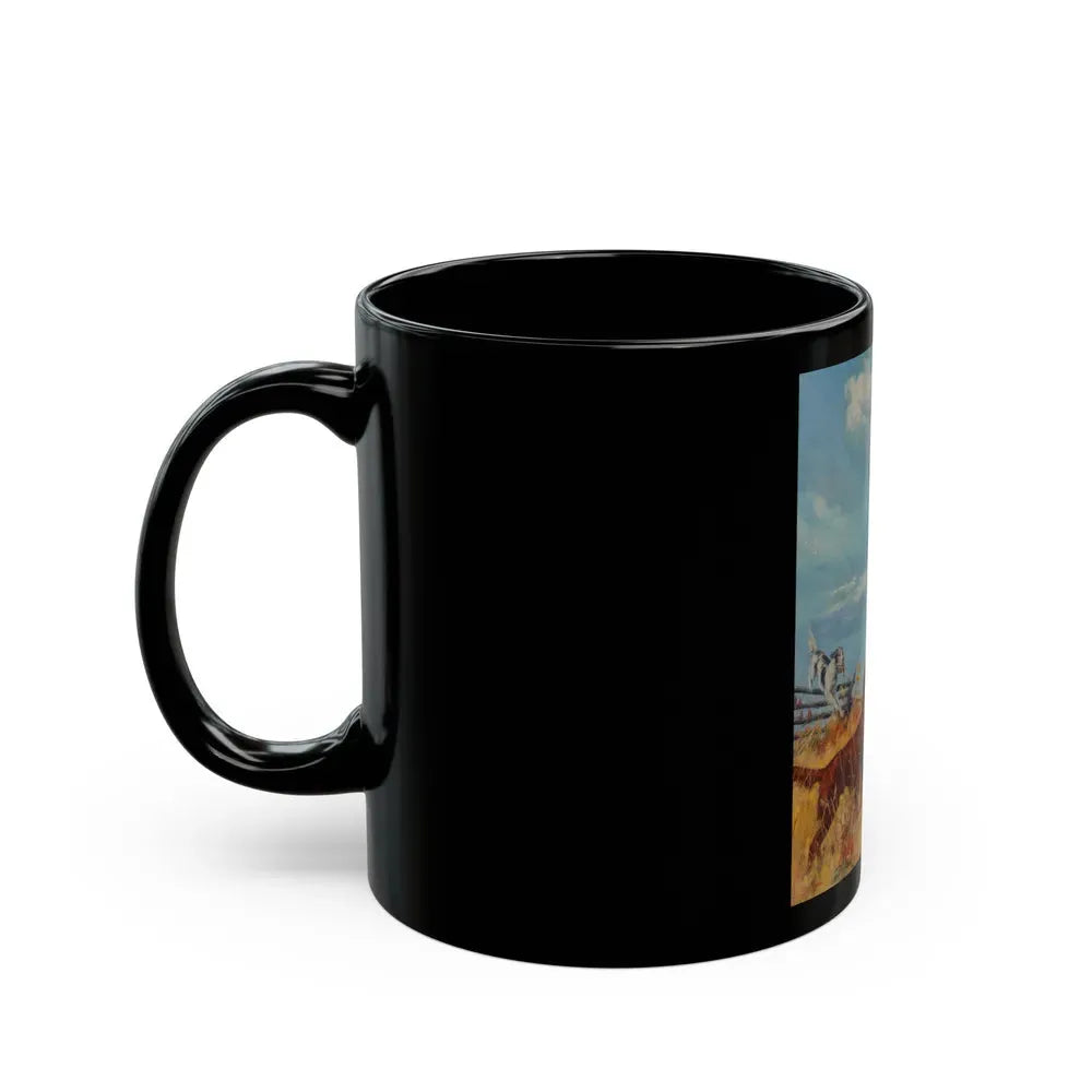 Game Laws, Field & Stream magazine cover, November 1933 - Black Coffee Mug - Go Mug Yourself