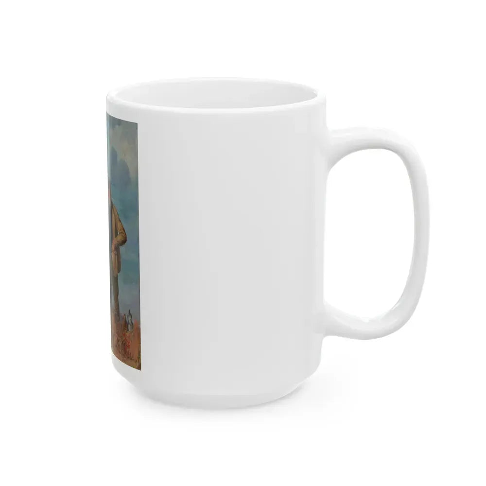 Game Laws, Field & Stream magazine cover, November 1933 - White Coffee Mug - Go Mug Yourself