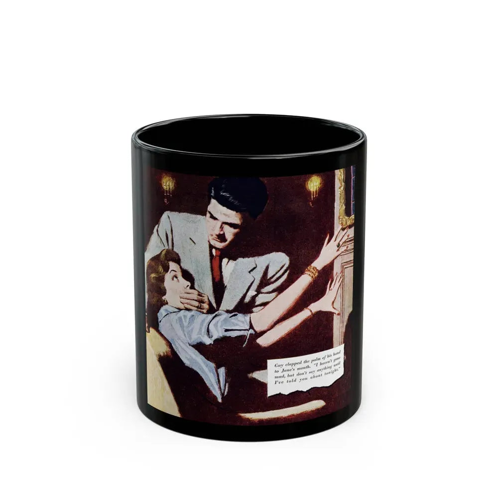 Game of Chance, Redbook, January 1953 - Black Coffee Mug 11oz - Go Mug Yourself