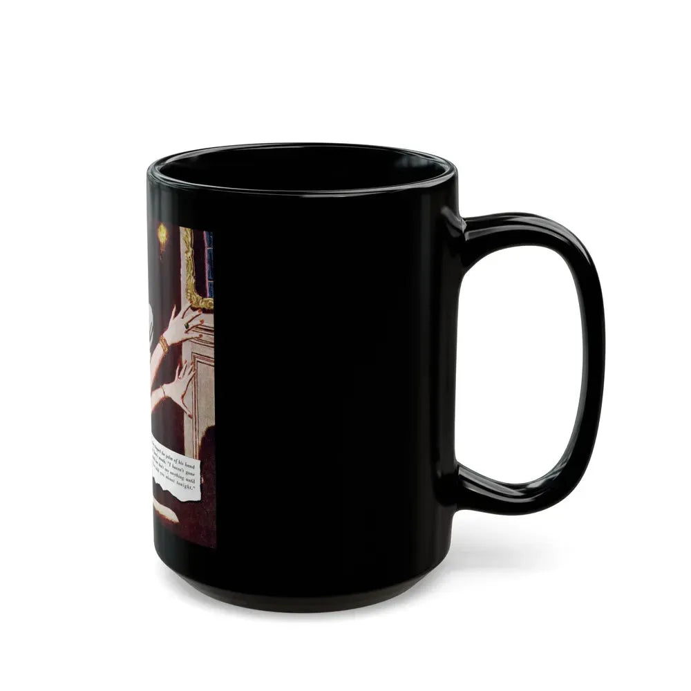 Game of Chance, Redbook, January 1953 - Black Coffee Mug - Go Mug Yourself