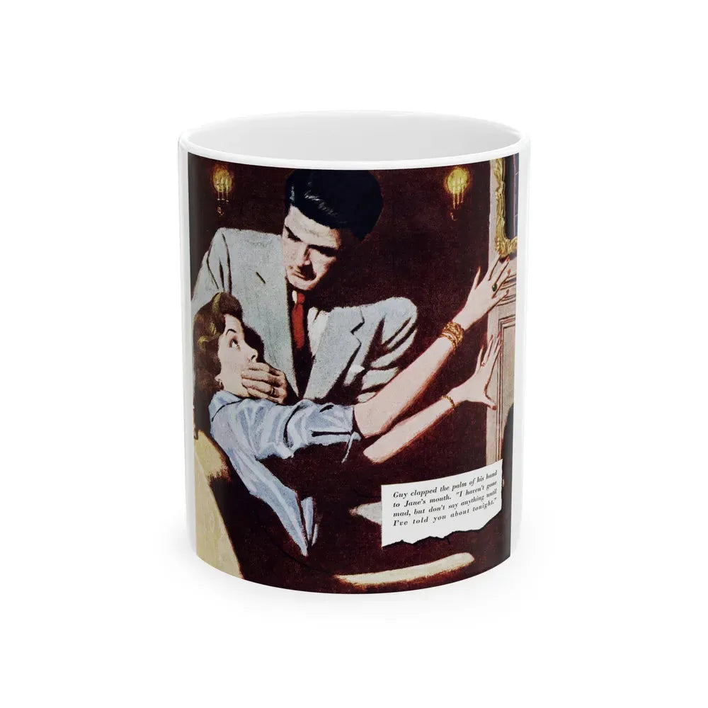Game of Chance, Redbook, January 1953 - White Coffee Mug 11oz - Go Mug Yourself