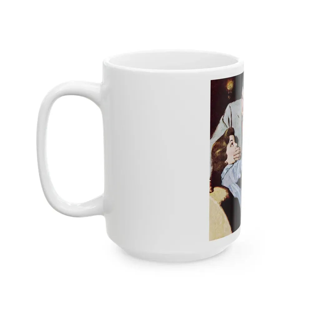 Game of Chance, Redbook, January 1953 - White Coffee Mug - Go Mug Yourself