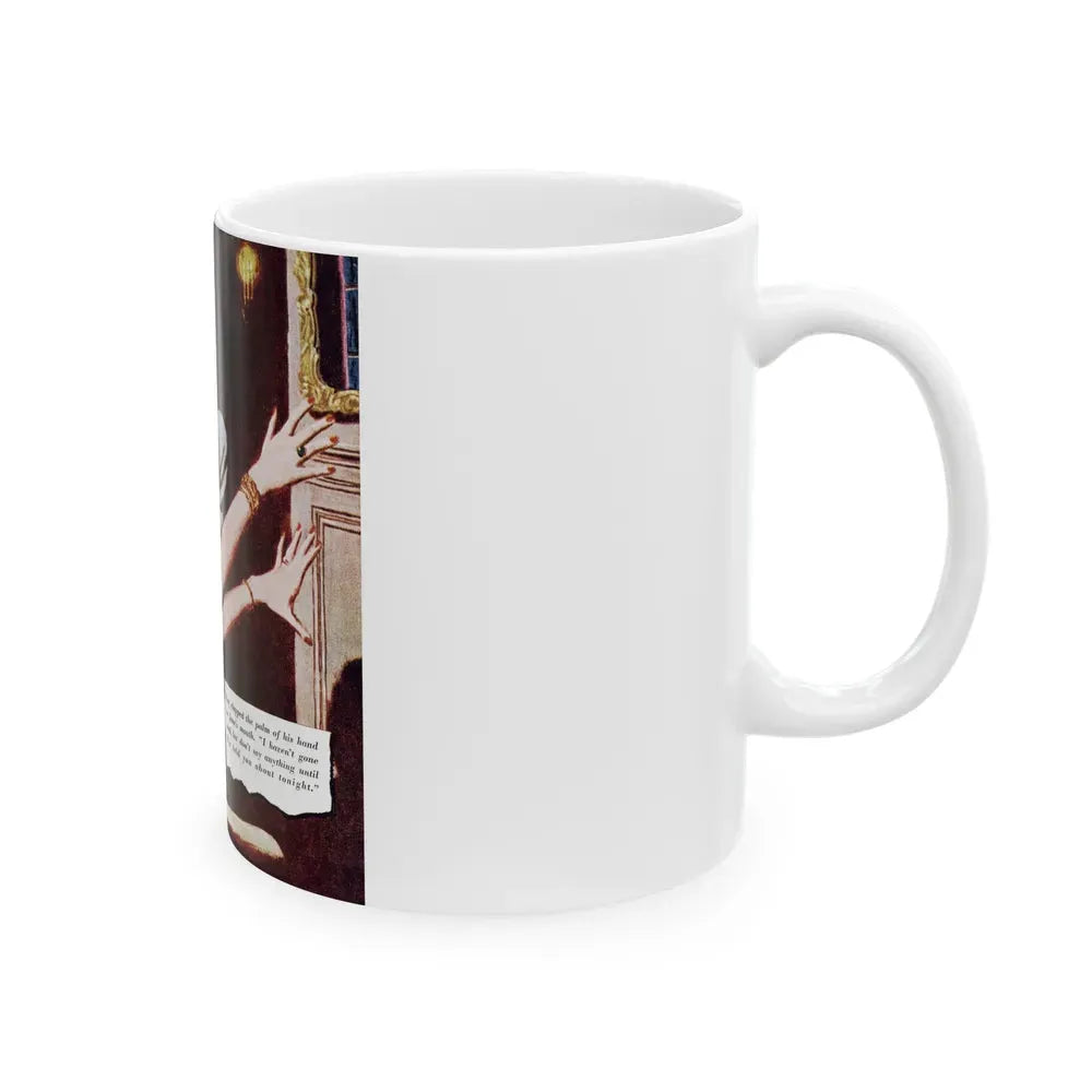 Game of Chance, Redbook, January 1953 - White Coffee Mug - Go Mug Yourself