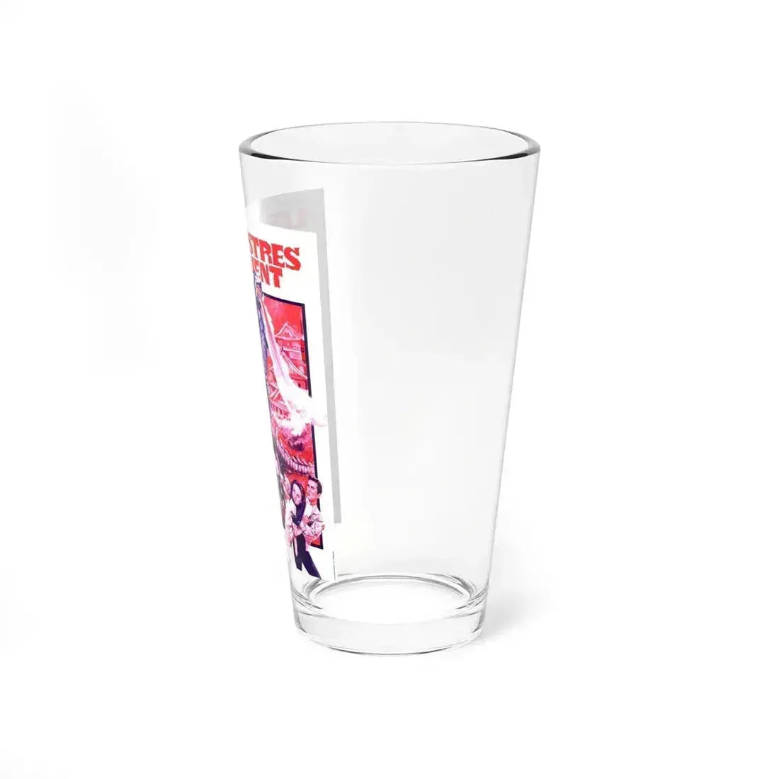 GAMERA VS BARUGON (FRENCH) 1966 Movie Poster - Pint Glass 16oz - Go Mug Yourself