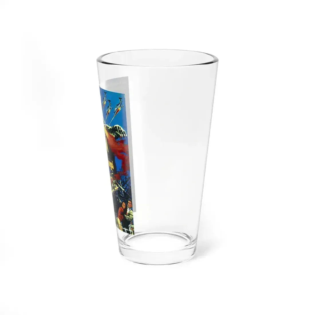 GAMERA VS BARUGON (GERMAN) 1966 Movie Poster - Pint Glass 16oz - Go Mug Yourself