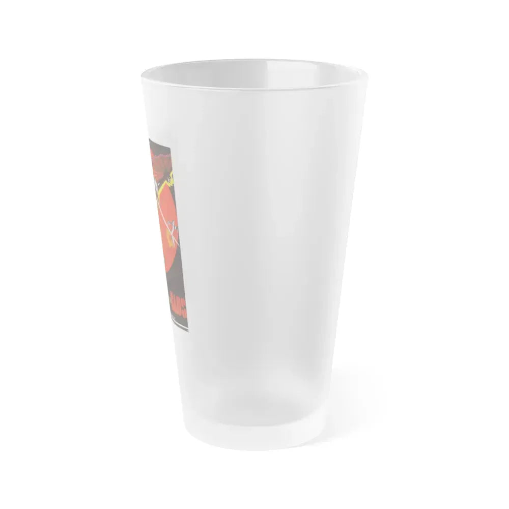 GAMERA VS GYAOS 1967 Movie Poster - Frosted Pint Glass 16oz - Go Mug Yourself