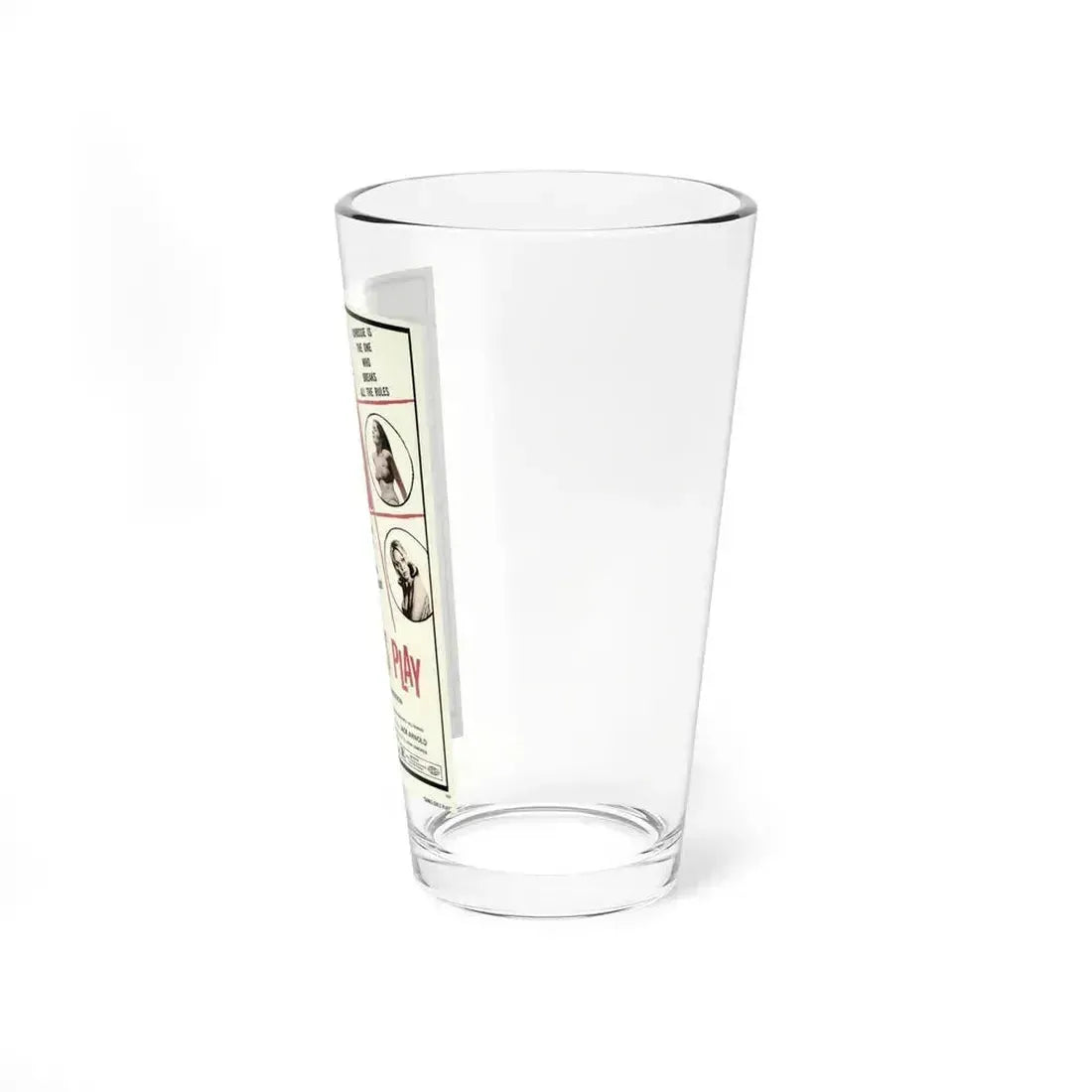 GAMES GIRLS PLAY 1975 Movie Poster - Pint Glass 16oz - Go Mug Yourself
