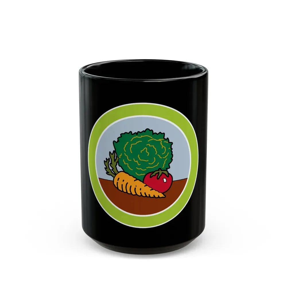 Gardening (Boy Scout Merit Badge) Black Coffee Mug 15oz - Go Mug Yourself