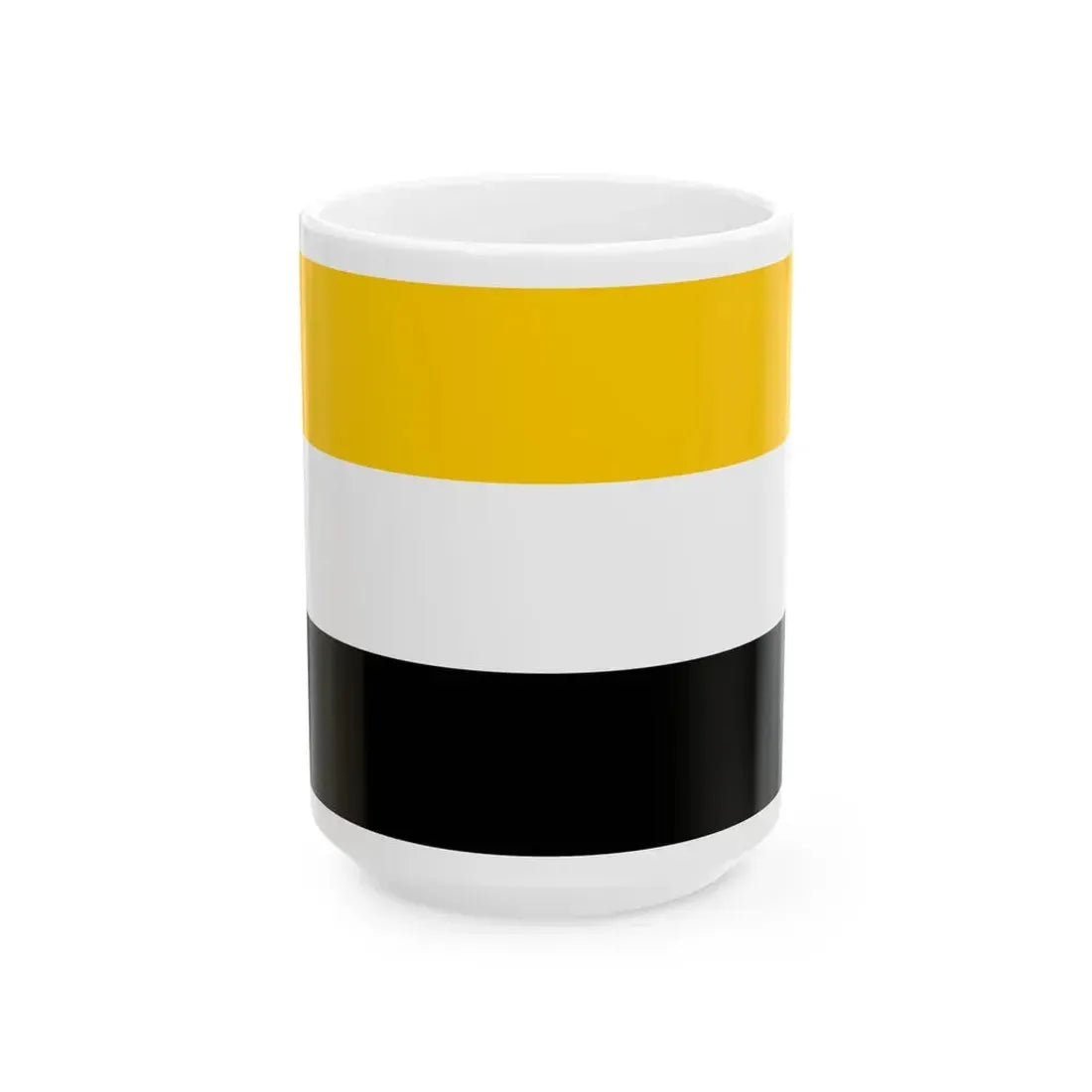 Garifuna Flag (Belize) White Coffee Mug 15oz - Go Mug Yourself