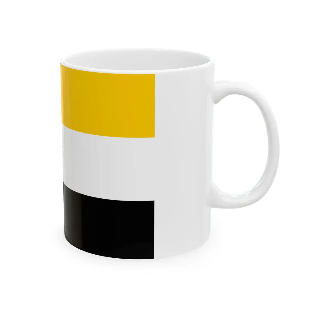 Garifuna Flag (Belize) White Coffee Mug - Go Mug Yourself