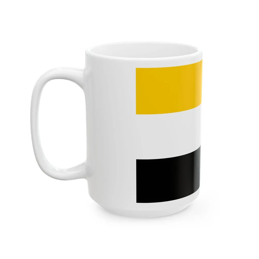 Garifuna Flag (Belize) White Coffee Mug - Go Mug Yourself