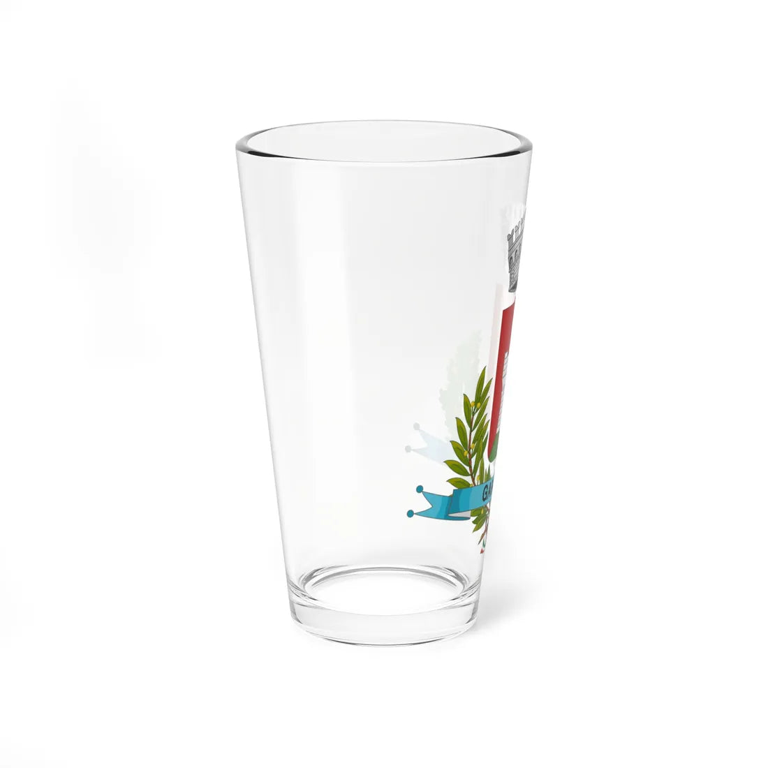 Garlenda-Stemma (Italy) (Coat of Arms) Pint Glass 16oz - Go Mug Yourself