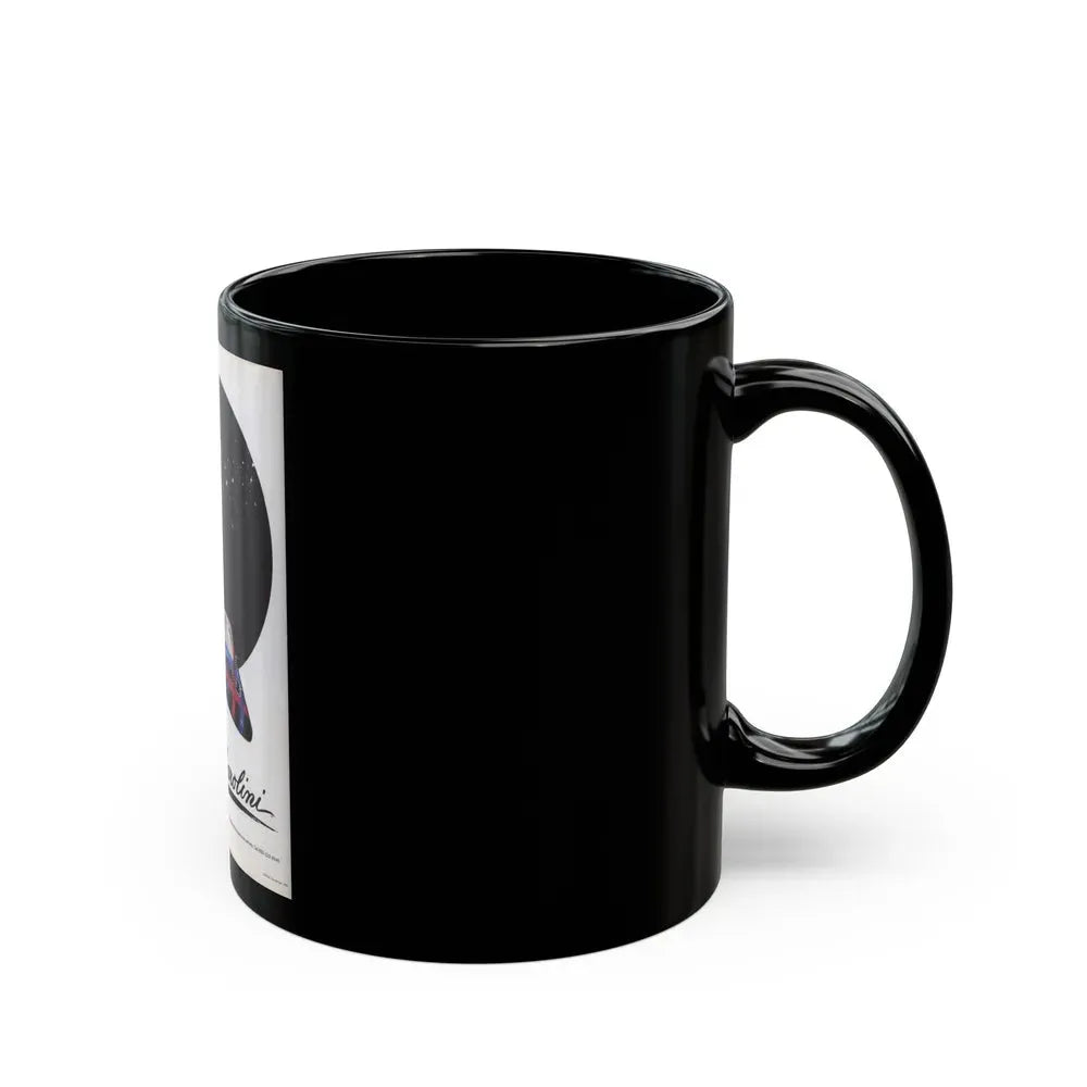 Garolini advertisement, 1959 - Black Coffee Mug - Go Mug Yourself