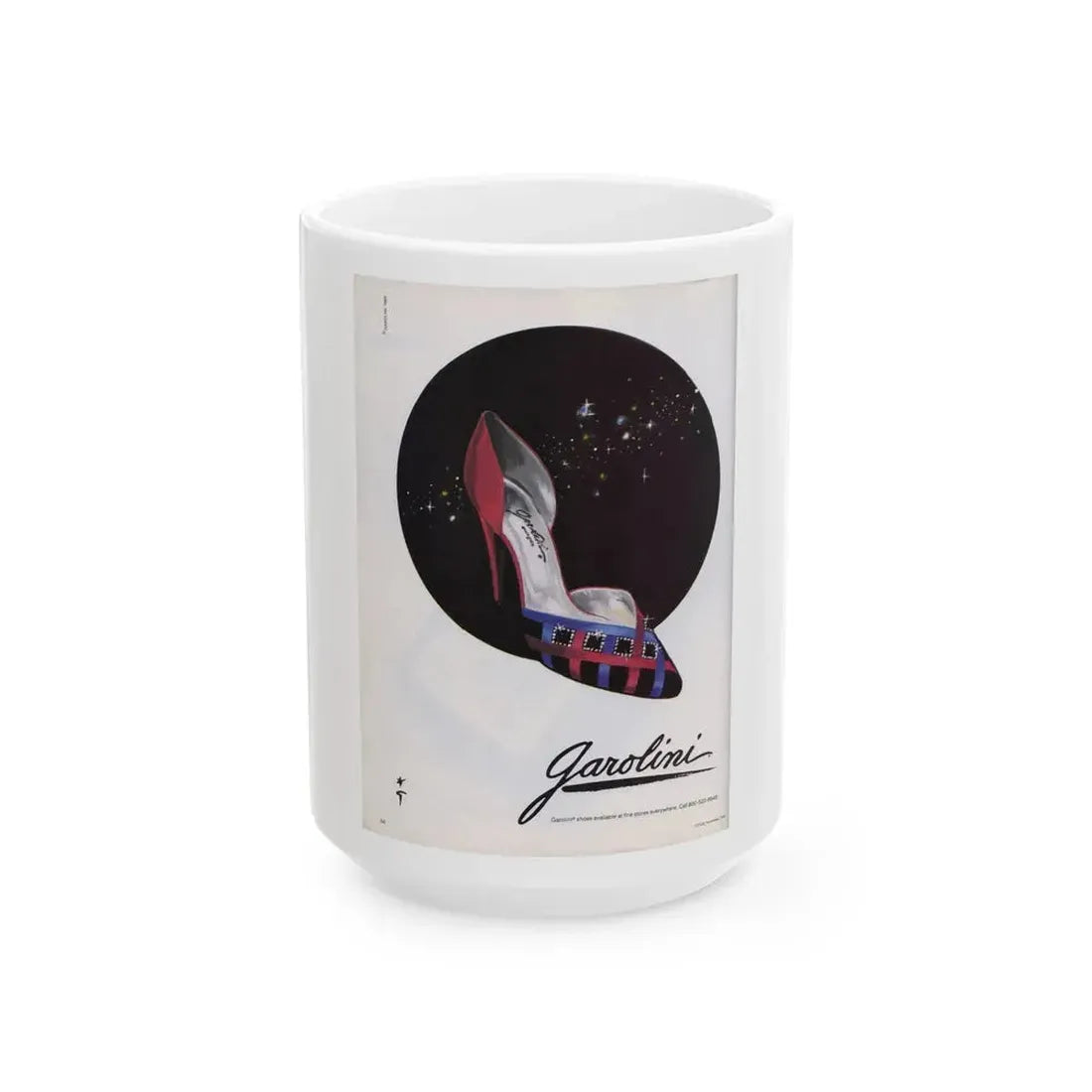 Garolini advertisement, 1959 - White Coffee Mug 15oz - Go Mug Yourself