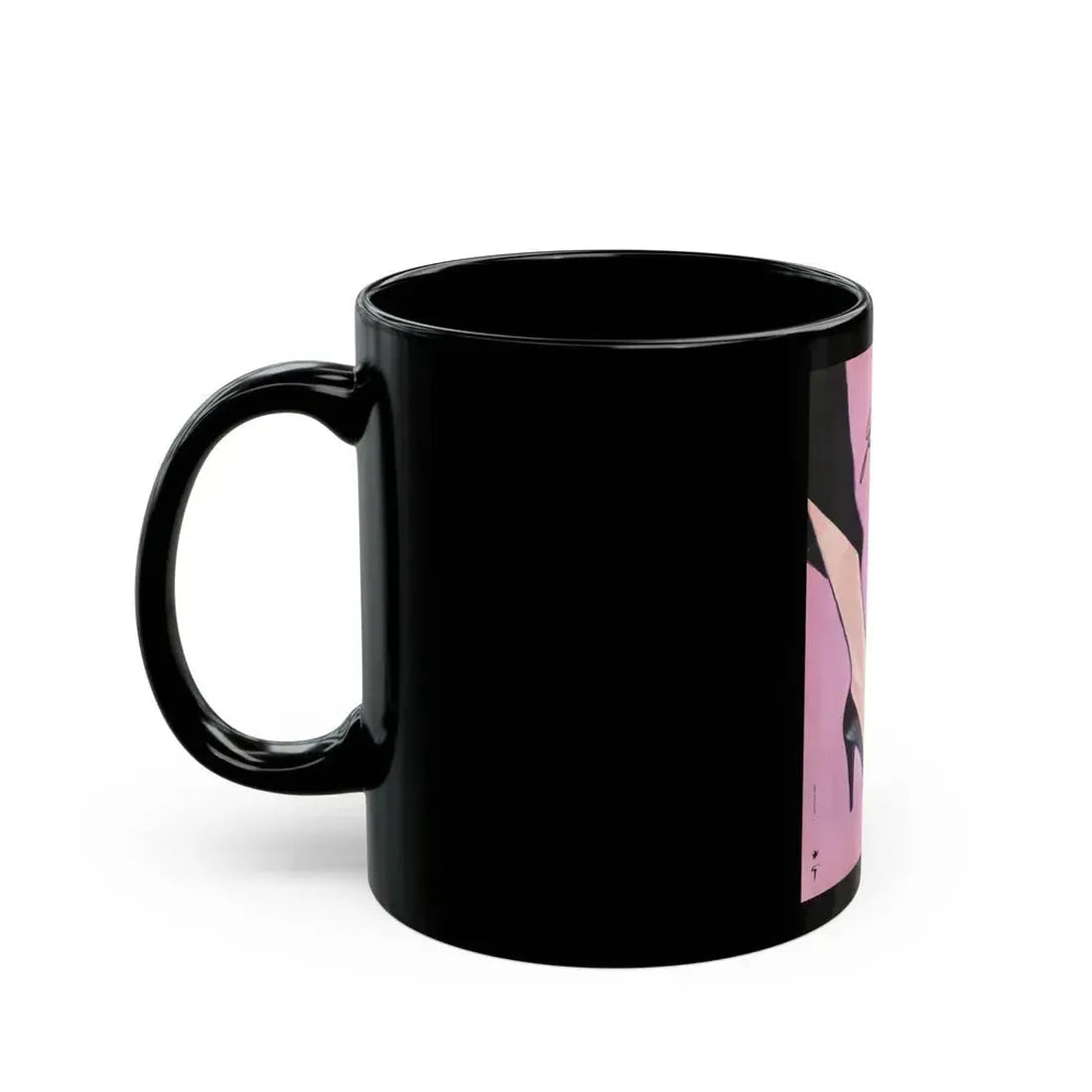 Garolini advertisement, 1985 - Black Coffee Mug - Go Mug Yourself