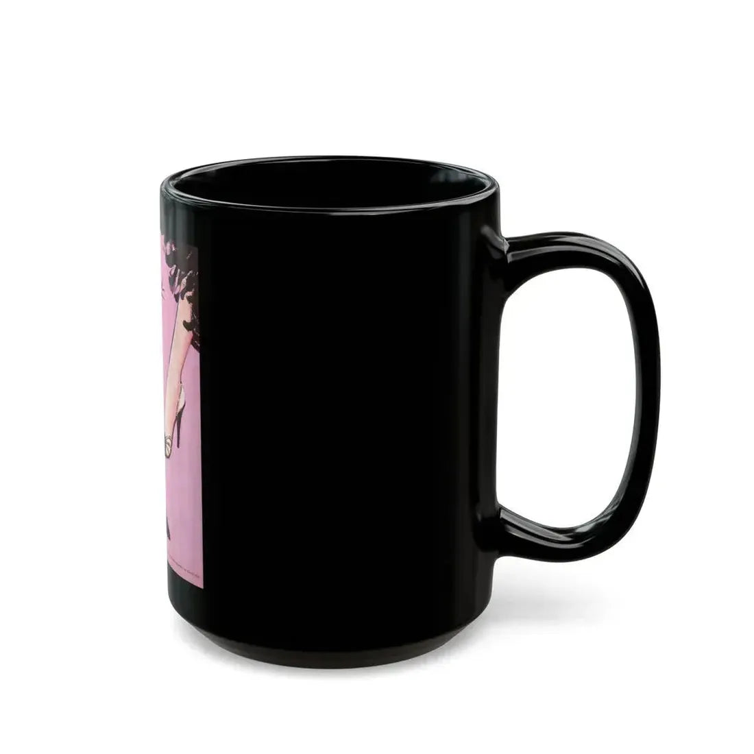 Garolini advertisement, 1985 - Black Coffee Mug - Go Mug Yourself