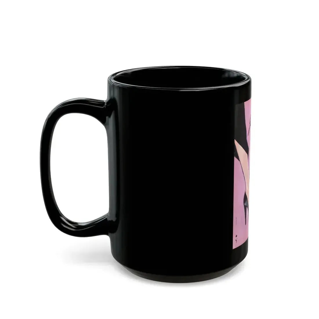 Garolini advertisement, 1985 - Black Coffee Mug - Go Mug Yourself