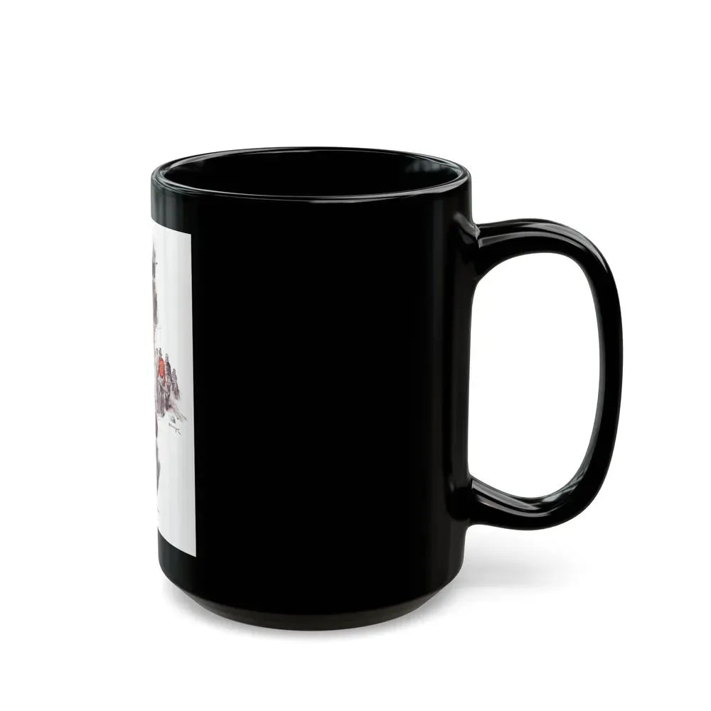 Garry Talks Turkey (1), American Boy, July 1926 - Black Coffee Mug - Go Mug Yourself