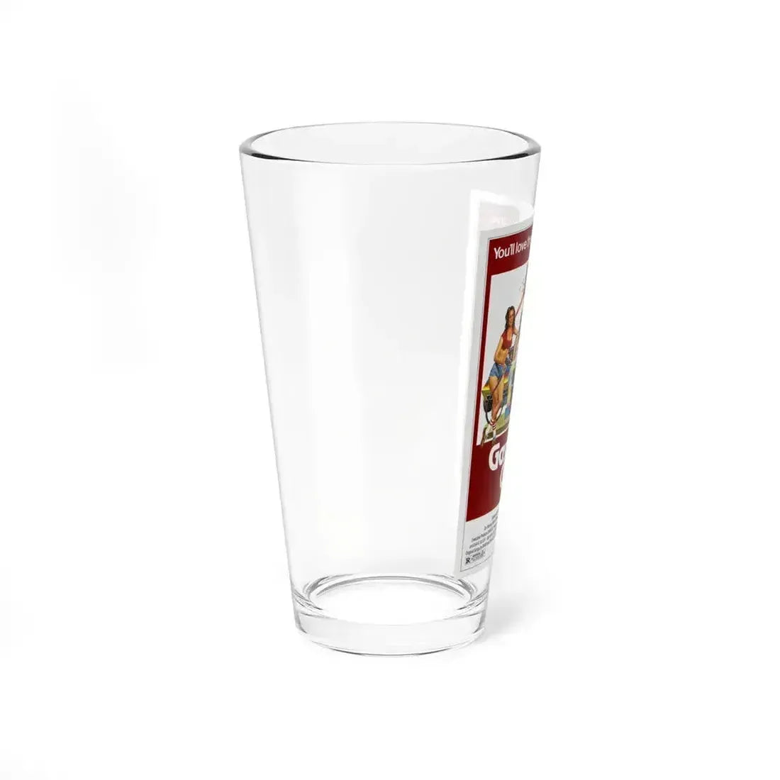 GAS PUMP GIRLS 1979 Movie Poster - Pint Glass 16oz - Go Mug Yourself