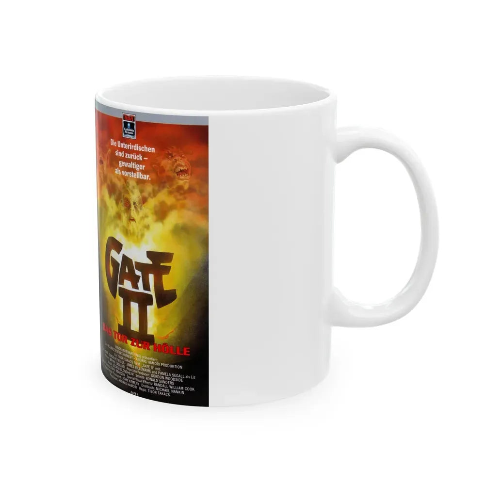 GATE 2 (VHS COVER) - White Coffee Mug - Go Mug Yourself