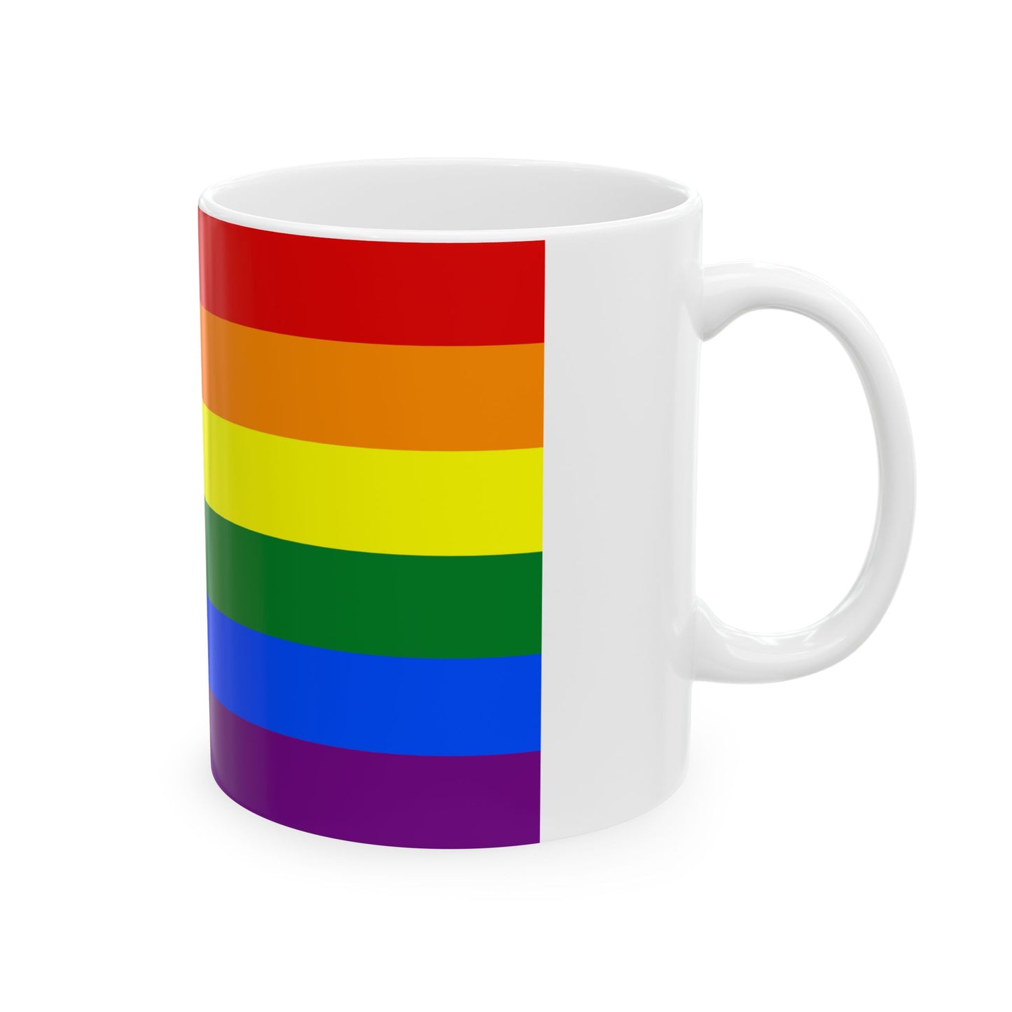Gay flag pl (Poland) White Coffee Mug-Go Mug Yourself