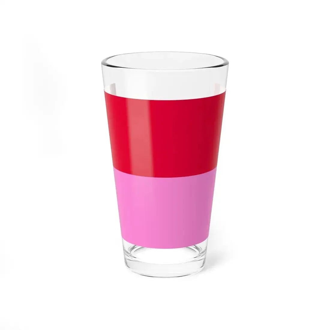 Gay Pride flag of Ukraine (Ukraine) Pint Glass 16oz 16oz - Go Mug Yourself