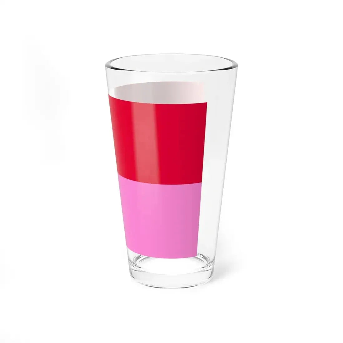Gay Pride flag of Ukraine (Ukraine) Pint Glass 16oz - Go Mug Yourself