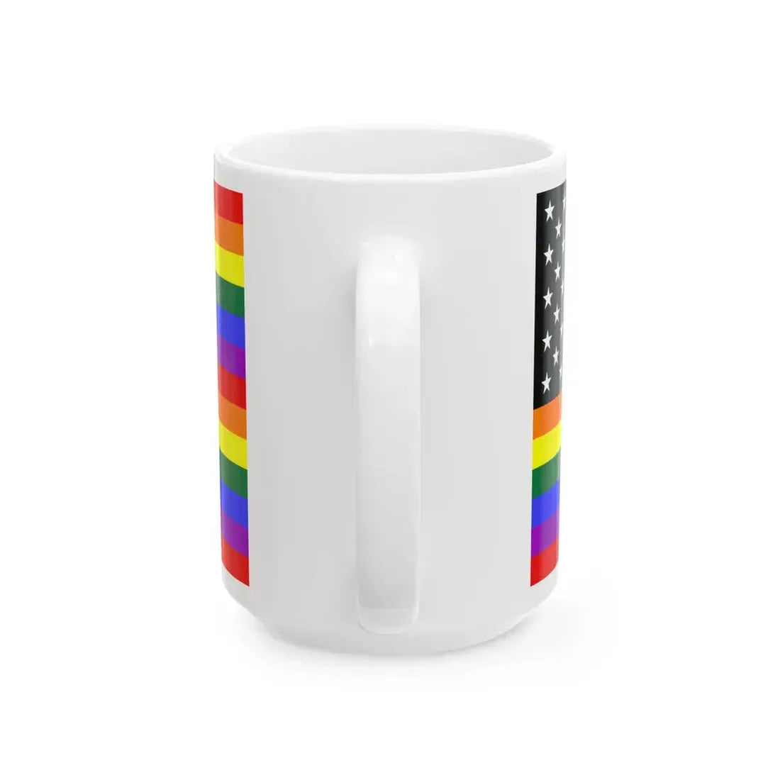 GayAmerica (United States) White Coffee Mug - Go Mug Yourself