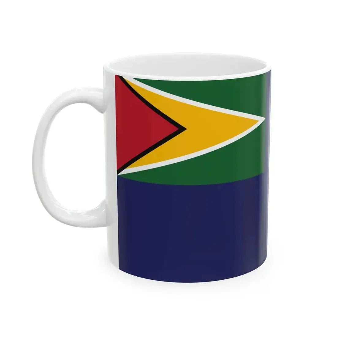 GDF Coast Guard variant (Guyana) White Coffee Mug - Go Mug Yourself