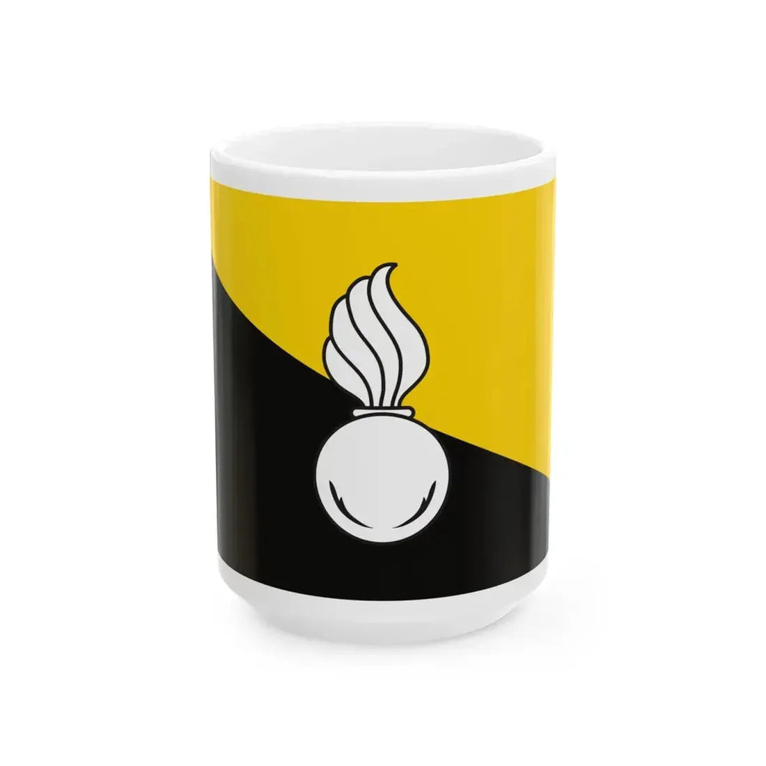 GDF Ordnance Corps (Guyana) White Coffee Mug 15oz - Go Mug Yourself