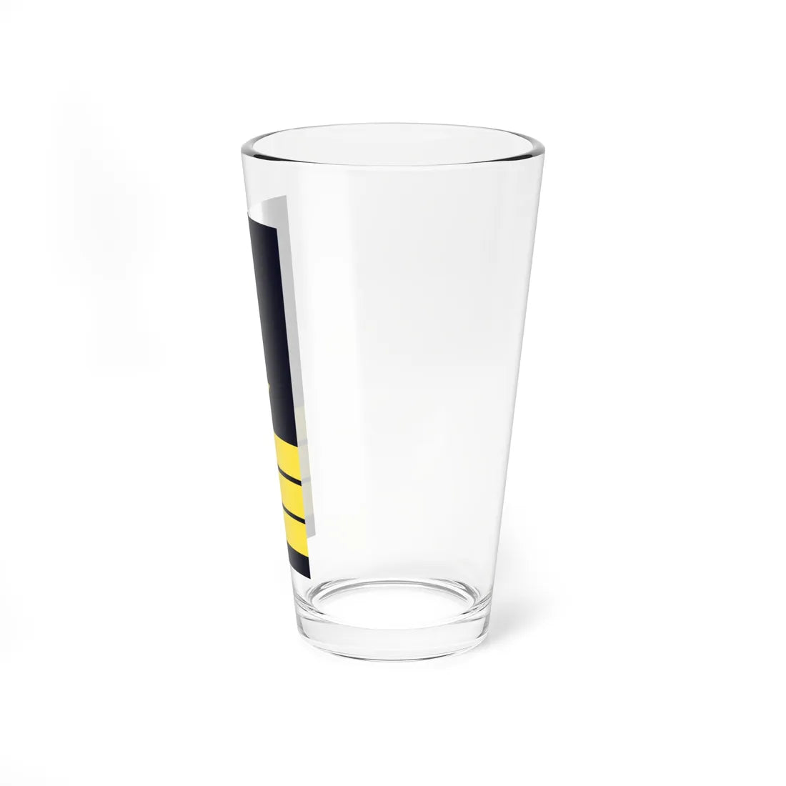 GE NAVY OF 3 KKpt (Military Rank) Pint Glass 16oz - Go Mug Yourself