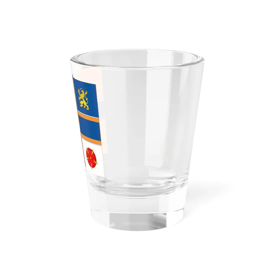 Gecombineerde vlag van prinses Juliana en prins Bernhard (Netherlands) Shot Glass 1.5oz - Go Mug Yourself